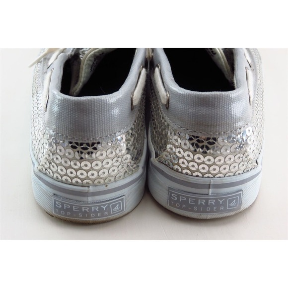 Sperry Top-Sider Boat Shoes Gray Fabric Women Shoes Size 6 Medium - Picture 4 of 7